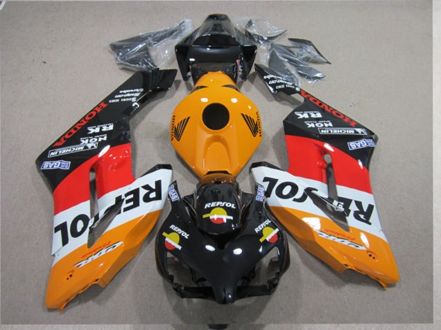 Kits Carenados Moto Honda CBR1000RR 2004-2005 - Naranja Blanco Rojo Negro Brillante Repsol
