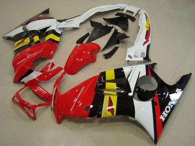 Carenados Moto Honda CBR600 F3 1995-1996 - Blanco Rojo Amarillo Negro Brillante