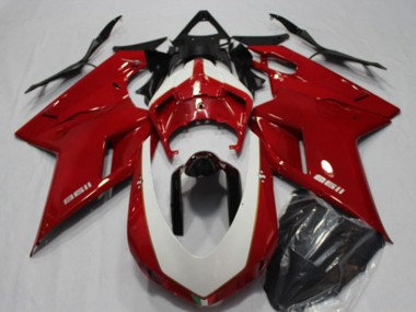 Carenados Moto Ducati 1198 2007-2014 - Rojo