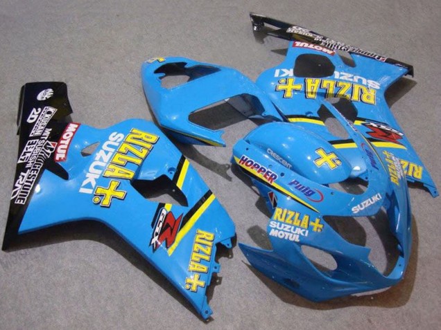 Carenados Moto Suzuki GSXR 750 2004-2005 - Azul Oro Negro Motul Rizla