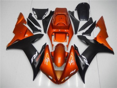 Naranja Negro Carenado Yamaha R1 02-03