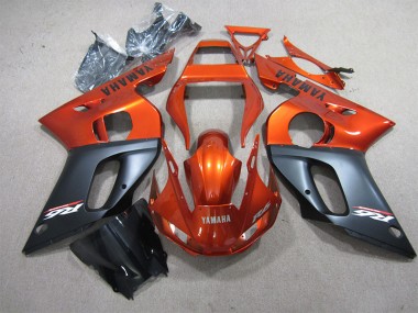 Naranja Negro Carenado Yamaha R6 98-02