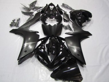 Negro ABS Carenado Yamaha R1 07-08