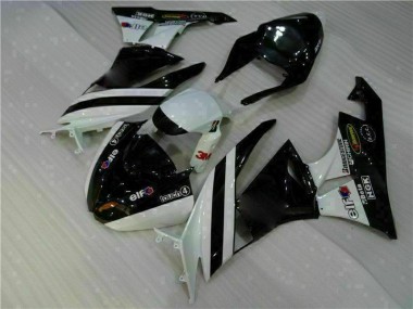 Negro Blanco 3M Touch4 Inyección Kit Carenado Kawasaki ZX6R 09-12
