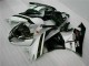 Negro Blanco 3M Touch4 Inyección Kits Carenado Kawasaki ZX6R 09-12