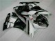 Negro Blanco 3M Touch4 Inyección Kits Carenado Kawasaki ZX6R 09-12