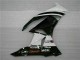 Negro Blanco 3M Touch4 Inyección Kits Carenado Kawasaki ZX6R 09-12