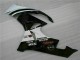 Negro Blanco 3M Touch4 Inyección Kits Carenado Kawasaki ZX6R 09-12