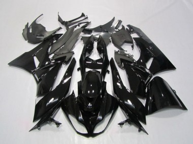 Negro Carenado Kawasaki ZX6R 09-12