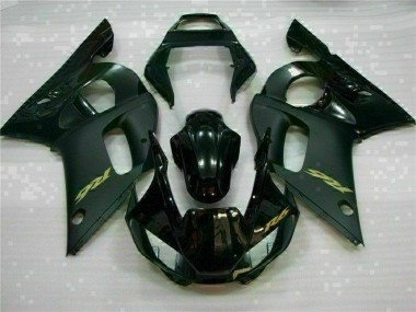 Negro Carenado & Plástico Yamaha R6 98-02