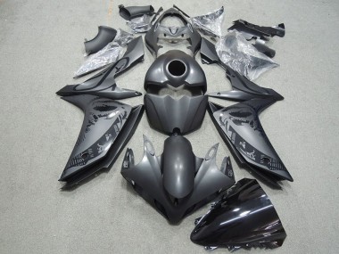 Negro Inyección Kits Carenado Yamaha R1 07-08