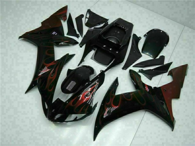 Negro Kits Carenado Yamaha R1 02-03