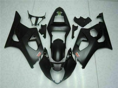 Negro Kits Completo Carenado ABS Suzuki GSXR 1000 K3 03-04