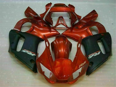 Negro Marrón Carenado Yamaha R6 98-02