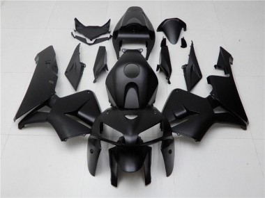 Negro Mate ABS Plástico Honda CBR 600 RR 05-06