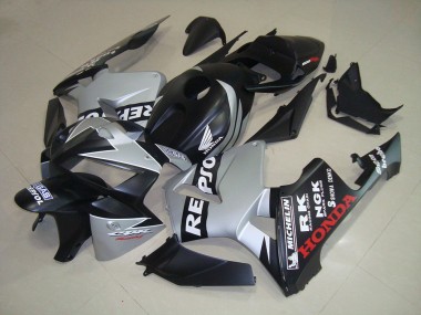 Negro Mate Plata Repsol Carenado Honda CBR 600 RR 05-06