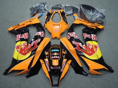 Negro Naranja Red Bull Carenado Kawasaki ZX10R 11-15