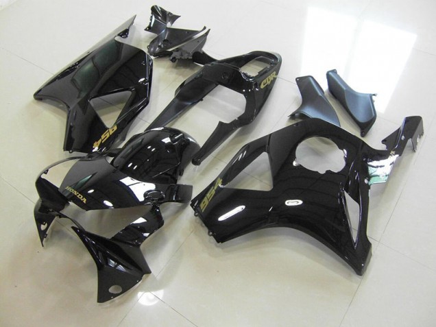 Negro Oro Calcomanías Carenado Honda CBR 900 RR 954 02-03