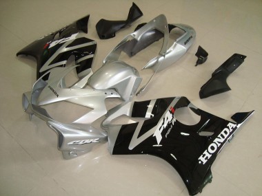 Negro Plata ABS Kits Carenado Honda CBR 600 F4i 04-07