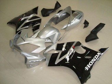Negro Plata ABS Plásticos Honda CBR 600 F4i 04-07