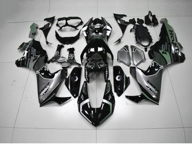 Negro Plata HRC Carenado Honda CBR 1000 RR 17-23
