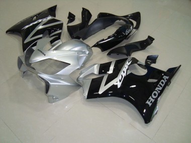 Negro Plata Kits Completo Carenado ABS Honda CBR 600 F4i 04-07