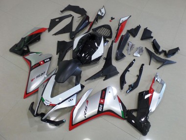 Negro Plata Rojo Plástica Aprilia RS4 50 125 11-18