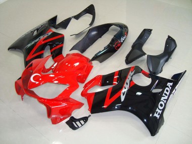 Negro Rojo Kits Carenado Honda CBR 600 F4i 04-07
