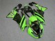Negro Verde 3M Touch4 Carenado Kawasaki ZX6R 09-12