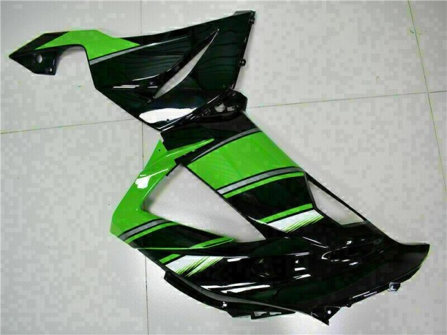 Negro Verde Kit Completo Carenado Kawasaki ZX6R 13-18
