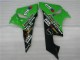 Negro Verde Kits Completo Carenado Kawasaki ZX6R 09-12
