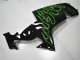 Negro Verde Llama Carenado Kawasaki ZX10R 06-07