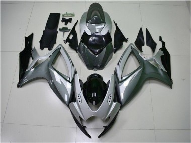 Plata Gris Carrocería Suzuki GSXR 600 / 750 K6 06-07