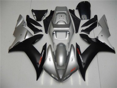 Plata Negro Plástica Yamaha R1 02-03