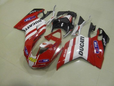 Rojo 46 Carenado Ducati 848 1098 1198 07-14