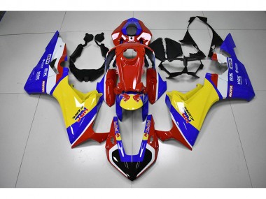 Rojo Amarillo Azul HRC Red Bull Carenado Honda CBR 1000 RR 17-23