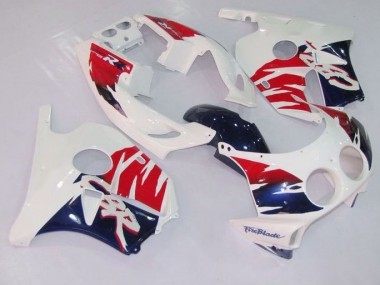 Rojo & Azul Carenado Honda CBR 250 RR MC19 1988-1989