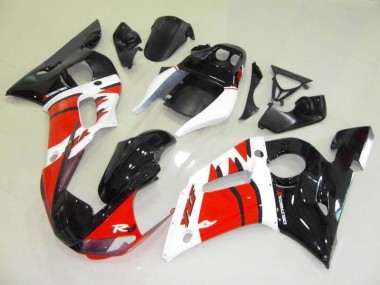 Rojo Blanco Negro Carrocería Yamaha R6 98-02
