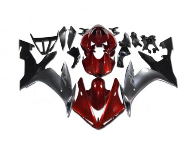 Rojo Gris Negro Carenado Yamaha R1 02-03
