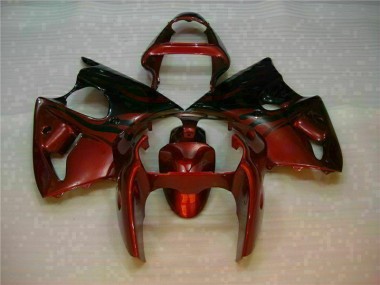Rojo Kit Completo Carenado Kawasaki ZX6R 00-02