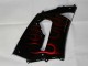 Rojo Negro ABS Plástica Kawasaki ZX6R 05-06
