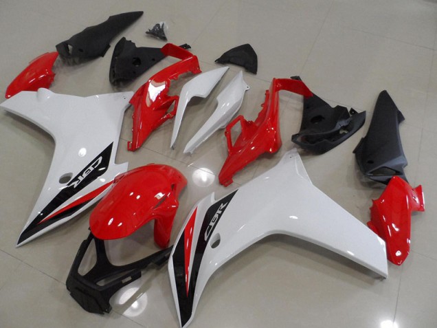 Rojo Negro Blanco Carenado Honda CBR 600 F 11-13