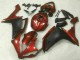 Rojo Negro Carenado Yamaha R1 07-08