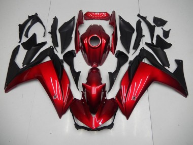Rojo Negro Carenado Yamaha R3 15-22