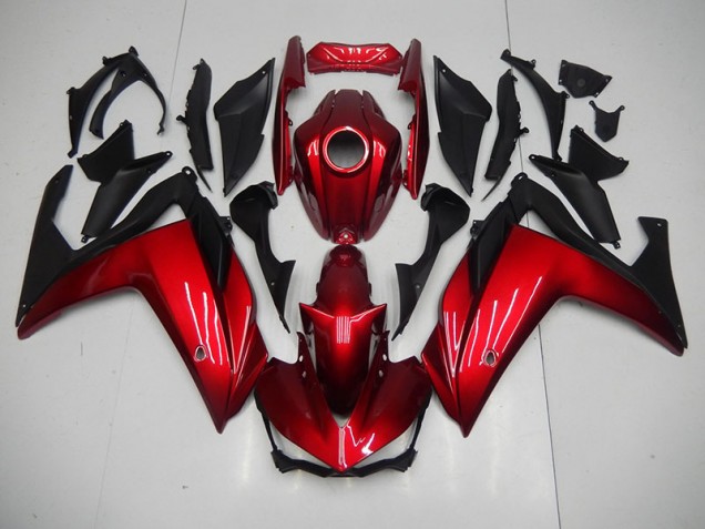 Rojo Negro Carenado Yamaha R3 15-22