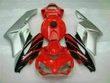 Rojo Plata Carenado Honda CBR 1000 RR 04-05