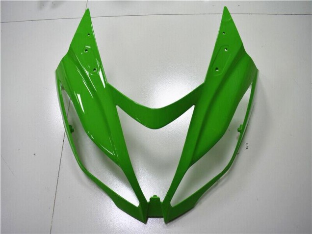 Verde Blanco Negro Carenado Kawasaki ZX6R 13-18