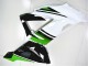 Verde Blanco Negro Carenado Kawasaki ZX6R 13-18