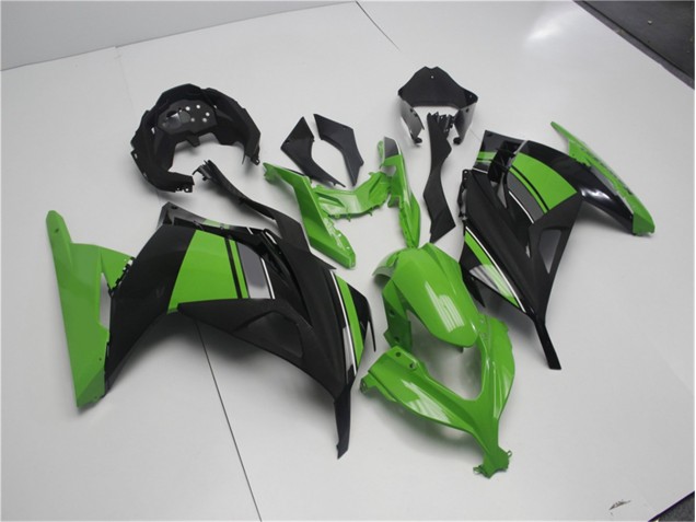 Verde Negro ABS Plásticos Kawasaki EX300 13-16