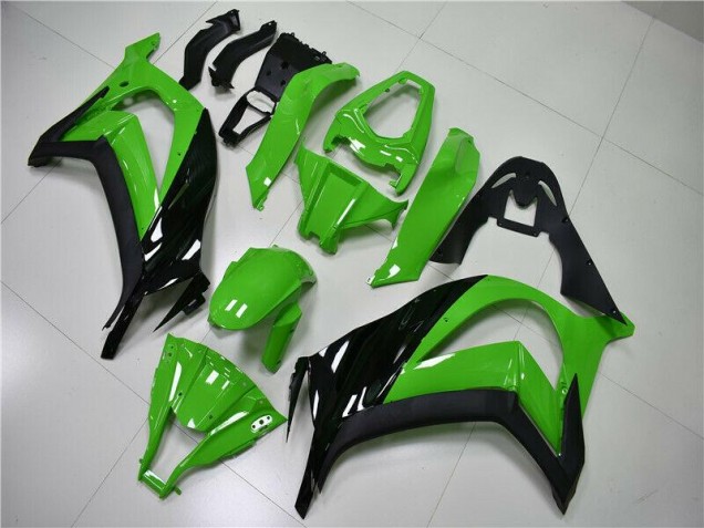 Verde Negro Carrocería Kawasaki ZX10R 11-15